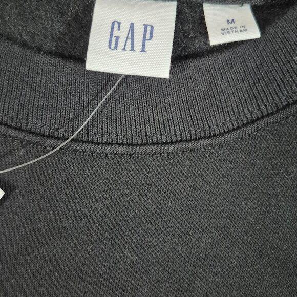 Gap Women's Black and White Sweatshirt size m - Picture 3 of 5